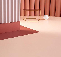 Forbo Sarlon Colour 19dB 4806T4319 soft peach stardust фото 2 | FLOORDEALER